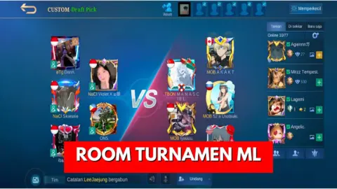 Cara Bikin Room Turnamen Mobile Legends: Panduan Lengkap dan Terbaru