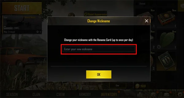 Cara Ganti Nickname PUBG Mobile Terbaru dengan Mudah