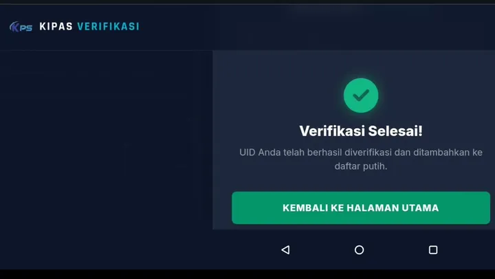 FF Kipas My ID Verify UID Free Fire MAX: Cara Kerja, Fakta, dan Risikonya 9 FF Kipas My ID Verify UID Free Fire MAX
