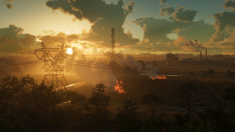 GTA 6 menunjukkan cuaca ekstrem seperti badai petir dan hurikan