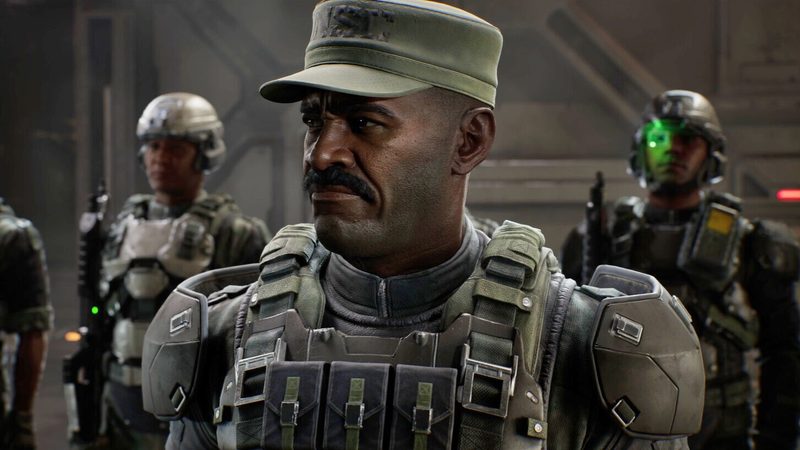 Gambar menunjukkan tim pengembang Halo Studios yang tersisa setelah PHK besar-besaran
