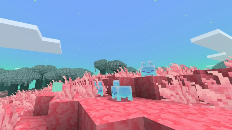 Gambar terkait pengumuman Minecraft tentang kedatangan The Sift pada tahun 2027