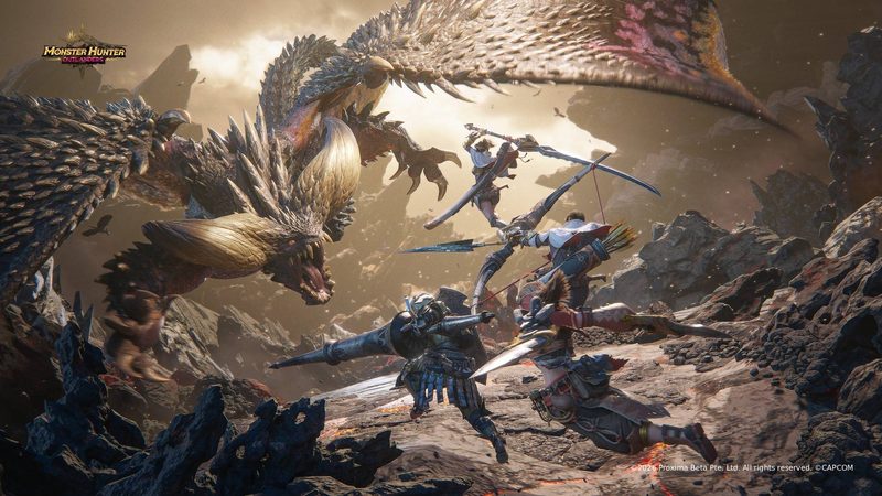Monster Hunter Outlanders Resmi Rilis 29 Oktober 3 Gambar resmi Monster Hunter Outlanders menampilkan karakter dan monster dalam dunia game