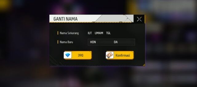 Nama Spasi FF Pendek 1 Huruf Keren dan Unik untuk Free Fire