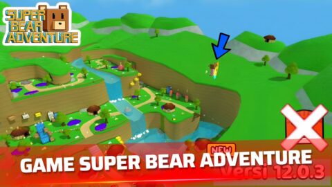 Panduan Lengkap Game Super Bear Adventure: Cara Bermain, Fitur, Map, dan Tips Menang
