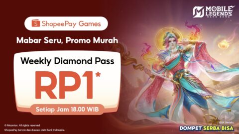 WDP Rp1 MLBB di ShopeePay Games, Begini Cara Mendapatkannya