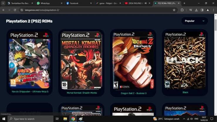 Situs Download ISO Game PS2 Lengkap dan Aman