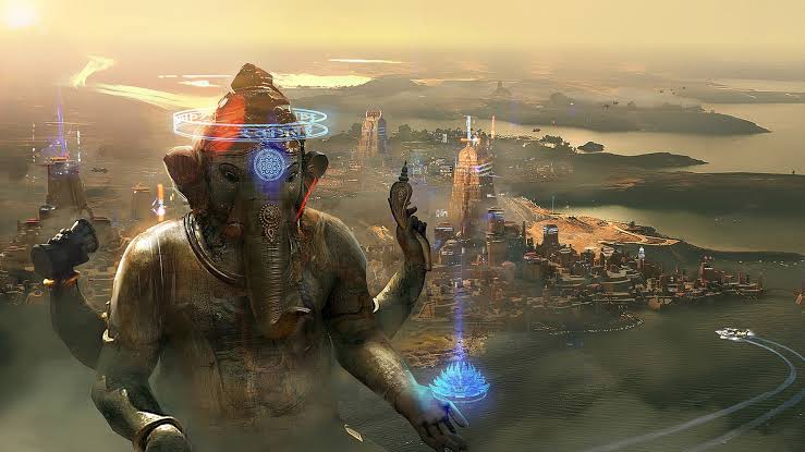 Logo Ubisoft dan gambar konsep Beyond Good Evil 2