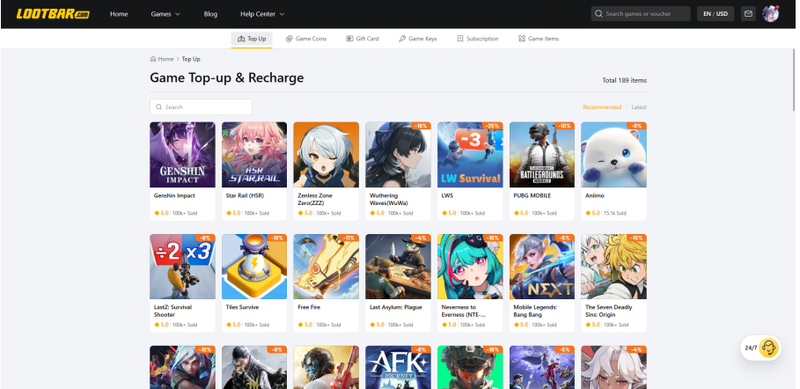 Tampilan antarmuka game terbaru dengan grafis menarik dan fitur inovatif
