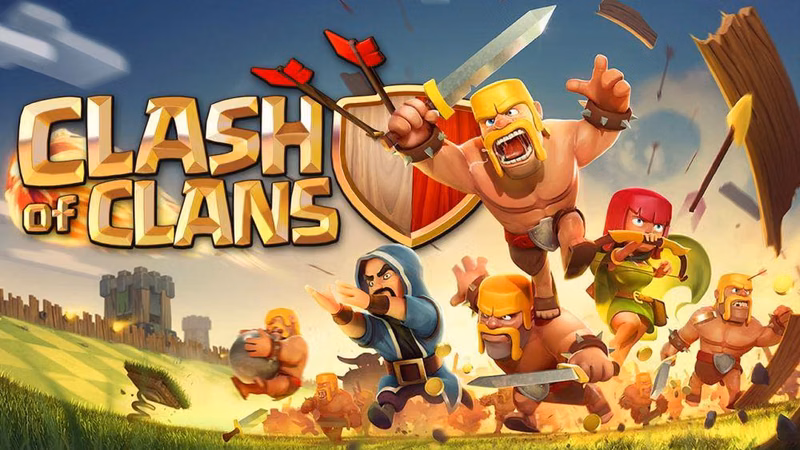 50 Game Android Mabar Terbaik - Clash of Clans