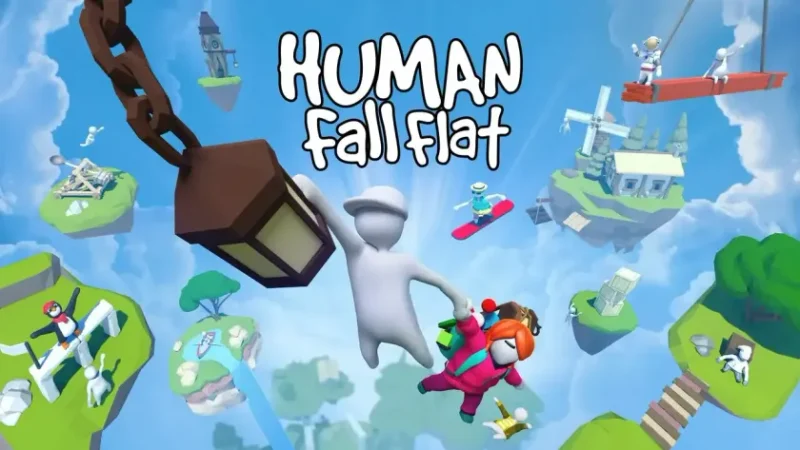 50 Game Android Mabar Terbaik - Human Fall Flat