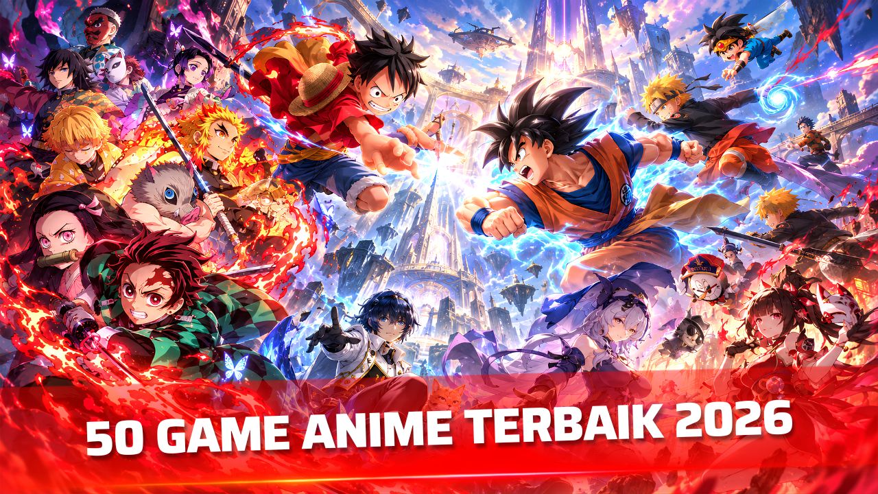 50 Game Anime Terbaik 2026 yang Seru untuk Dimainkan di PC Konsol dan HP