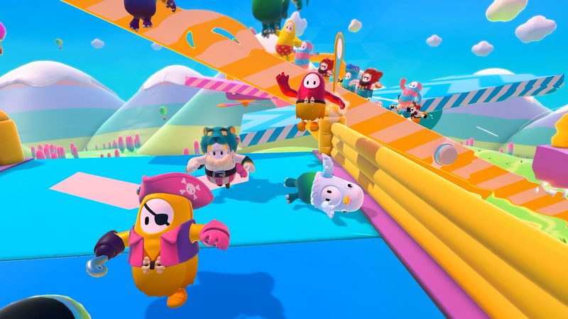 50 Game Buat Live Streaming Terbaik - Fall Guys