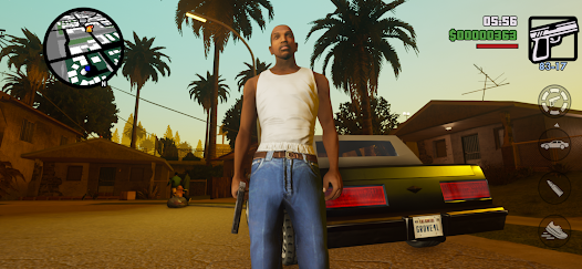 50 Game Offline Android Terbaik 2026, Seru Dimainkan Tanpa Internet 17 50 Game Offline Android Terbaik 2026 - Grand Theft Auto San Andreas