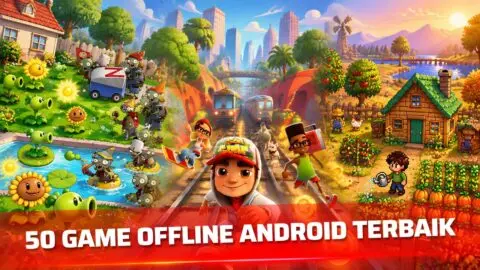 50 Game Offline Android Terbaik 2026, Seru Dimainkan Tanpa Internet