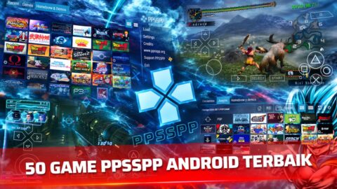 50 Game PPSSPP Android Terbaik 2026 Terbaru, dari Action hingga RPG