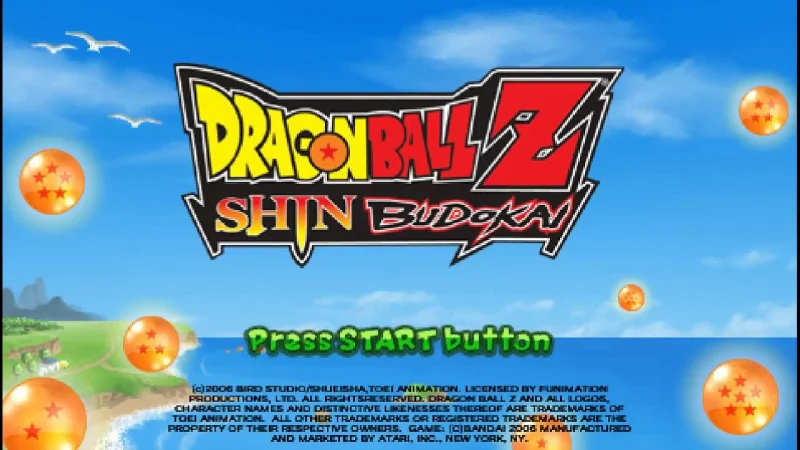 50 Game PPSSPP Terbaik Ukuran Kecil - Dragon Ball Z Shin Budokai
