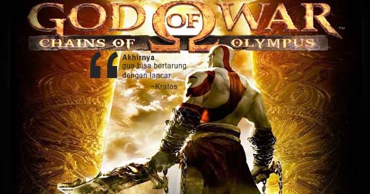 50 Game PPSSPP Terbaik Ukuran Kecil - God of War Chains of Olympus