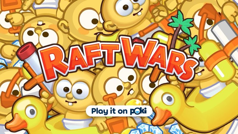 50 Game Poki Multiplayer Terbaik yang Seru Dimainkan Bersama Teman 19 50 Game Poki Multiplayer Terbaik - Raft Wars Multiplayer