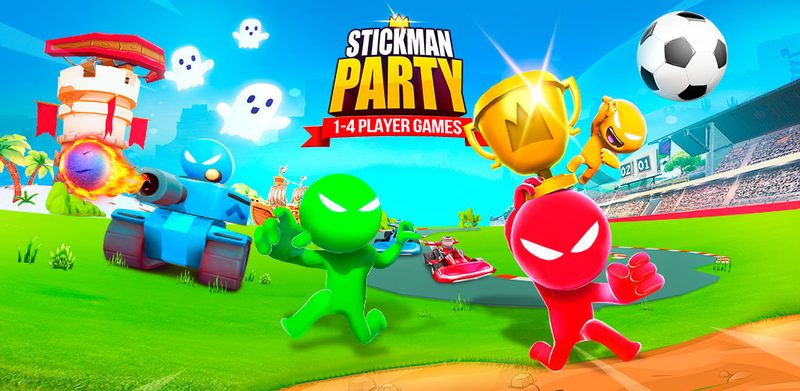 50 Game Poki Multiplayer Terbaik yang Seru Dimainkan Bersama Teman 23 50 Game Poki Multiplayer Terbaik - Stickman Party