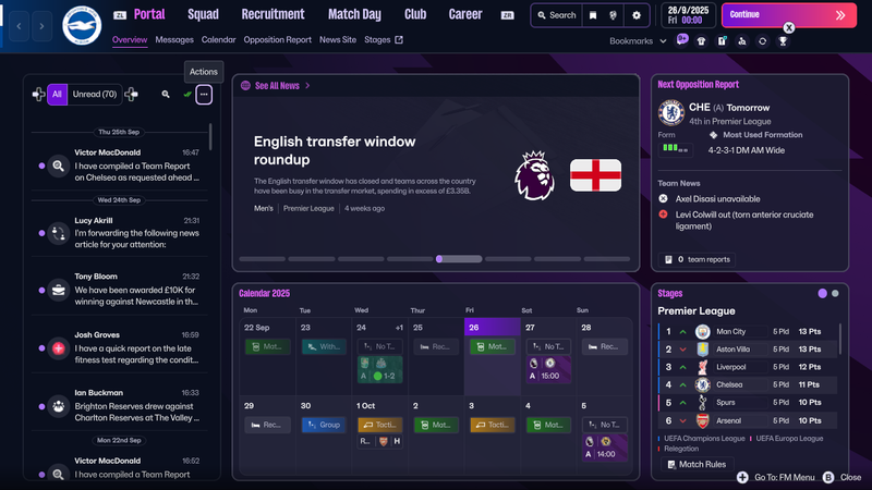 50 Game Sepak Bola Terbaik 2026 - Football Manager 26 Touch