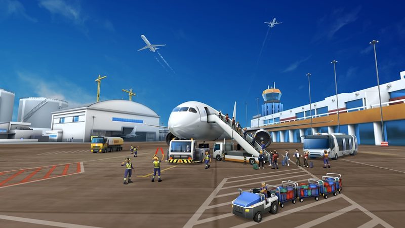 50 Game Simulator Android Keren Terbaik 2026 - Airport Simulator Plane City