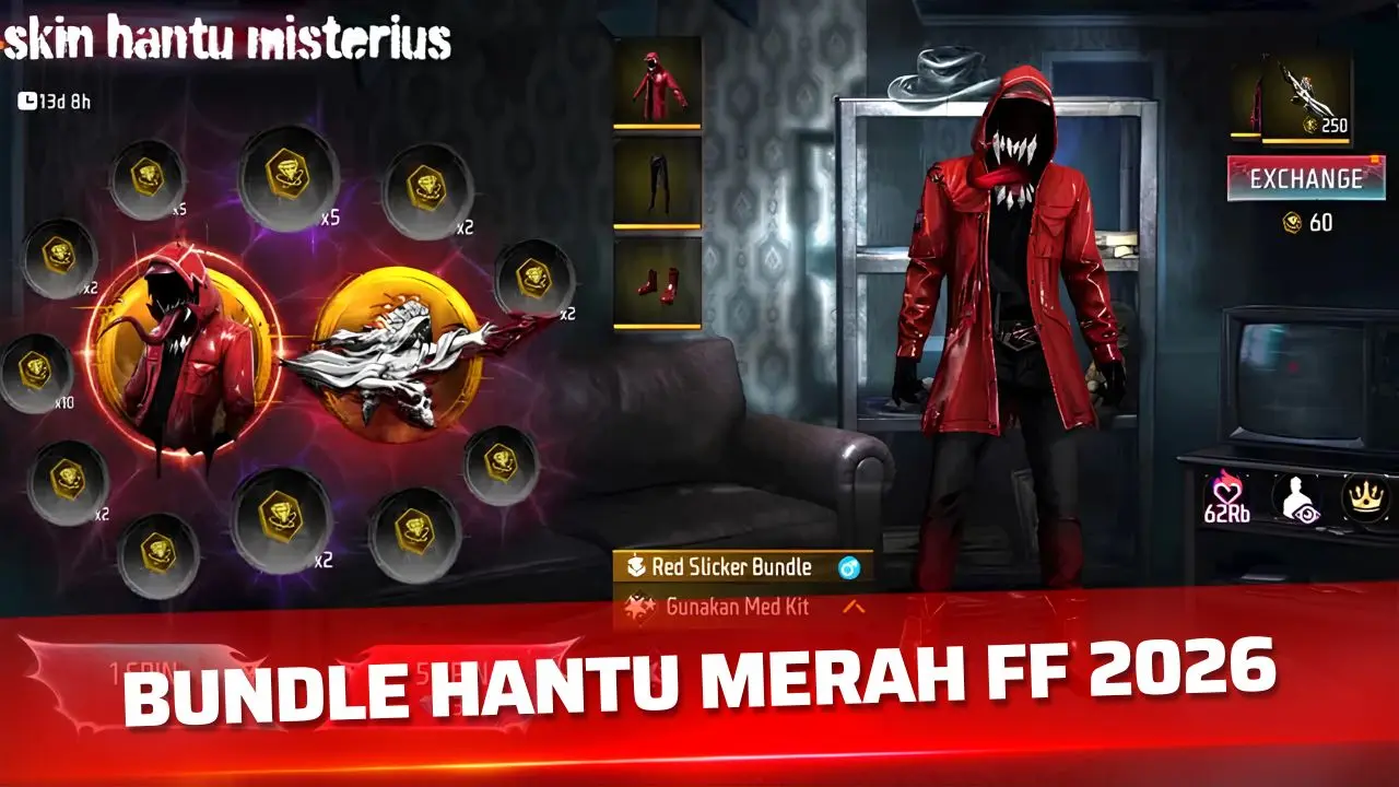 Cara Dapat Bundle Hantu Merah FF 2026 Terbaru Ini Panduan Lengkapnya 3