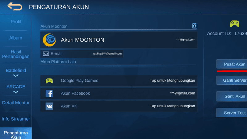 Cara Ganti Akun ML Aman, Tanpa Kehilangan Data
