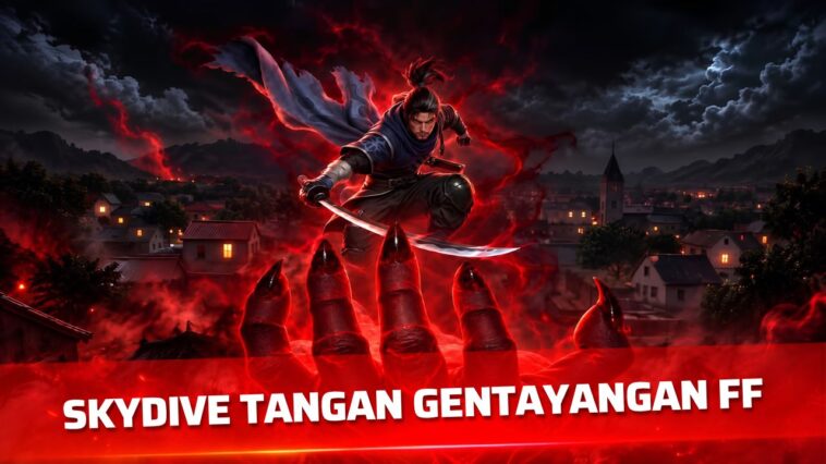 Cara Mendapatkan Skydive Tangan Gentayangan FF dengan Mudah