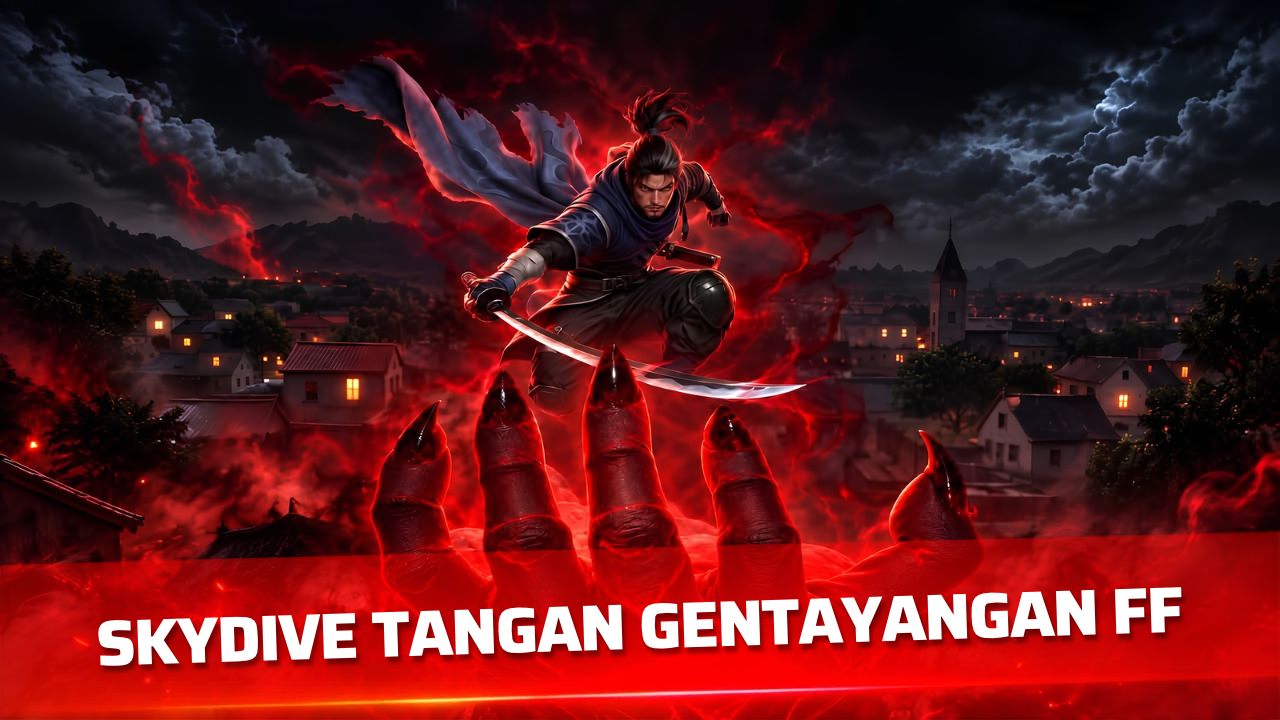 Cara Mendapatkan Skydive Tangan Gentayangan FF dengan Mudah 1 Cara Mendapatkan Skydive Tangan Gentayangan FF dengan Mudah