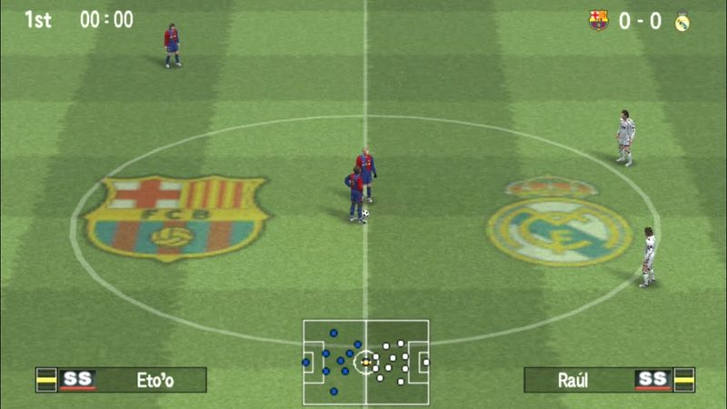 Download Game PPSSPP PES 2007