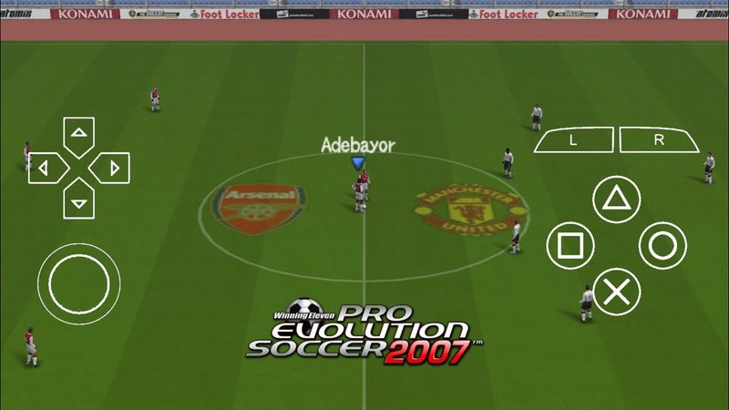 Download Game PPSSPP PES 2007