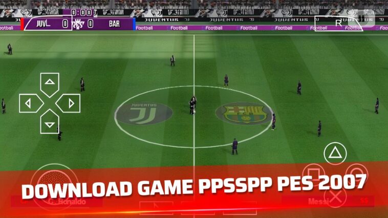 Download Game PPSSPP PES 2007