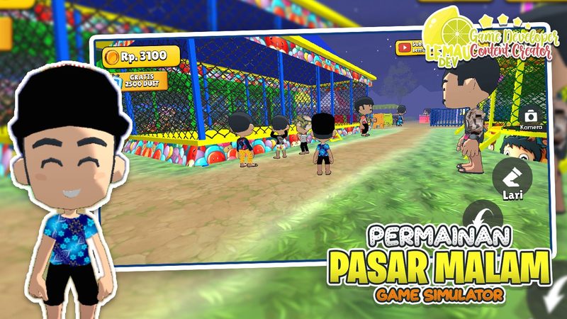Download Game Simulator Pasar Malam 3D Terbaru, Rasakan Sensasi Mengelola Wahana Hiburan
