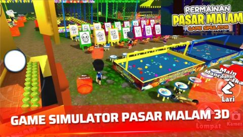 Download Game Simulator Pasar Malam 3D Terbaru, Rasakan Sensasi Mengelola Wahana Hiburan
