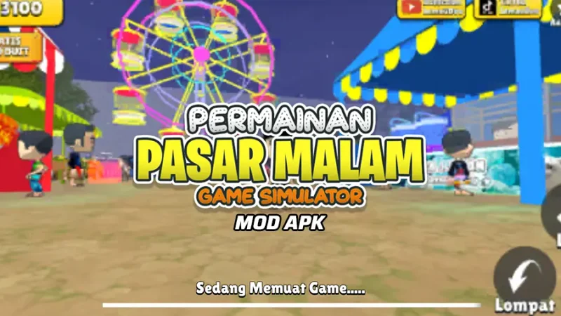Download Game Simulator Pasar Malam 3D Terbaru, Rasakan Sensasi Mengelola Wahana Hiburan