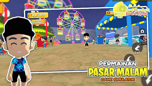 Download Game Simulator Pasar Malam 3D Terbaru, Rasakan Sensasi Mengelola Wahana Hiburan