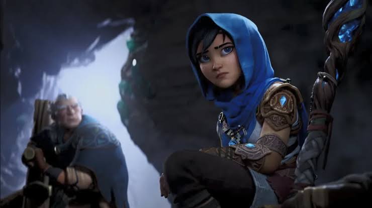 Kena Scars of Kosmora Ditunda ke 2027 3 Gambar dari game Kena Scars of Kosmora yang menampilkan karakter utama dan suasana pertempuran epik