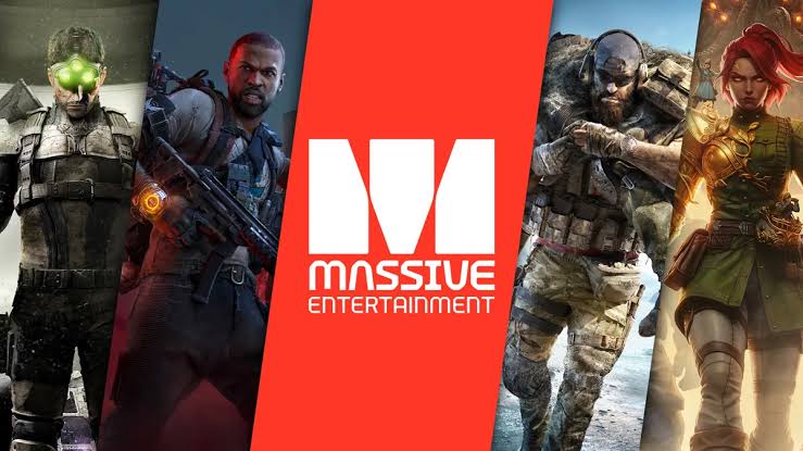 Logo Ubisoft dan gambar karakter dari game Splinter Cell dan Ghost Recon