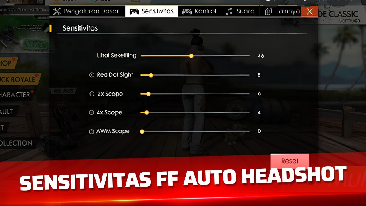 Sensitivitas Free Fire Auto Headshot 2026 Terbaru