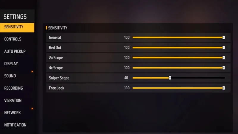Sensitivitas Free Fire Auto Headshot 2026 Terbaru