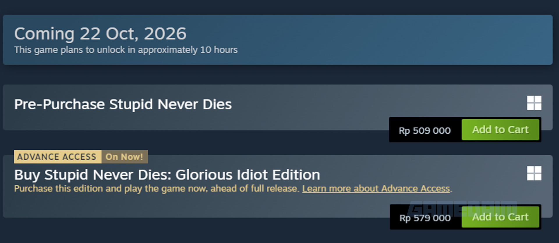 Stupid Never Dies Gamedaim Review