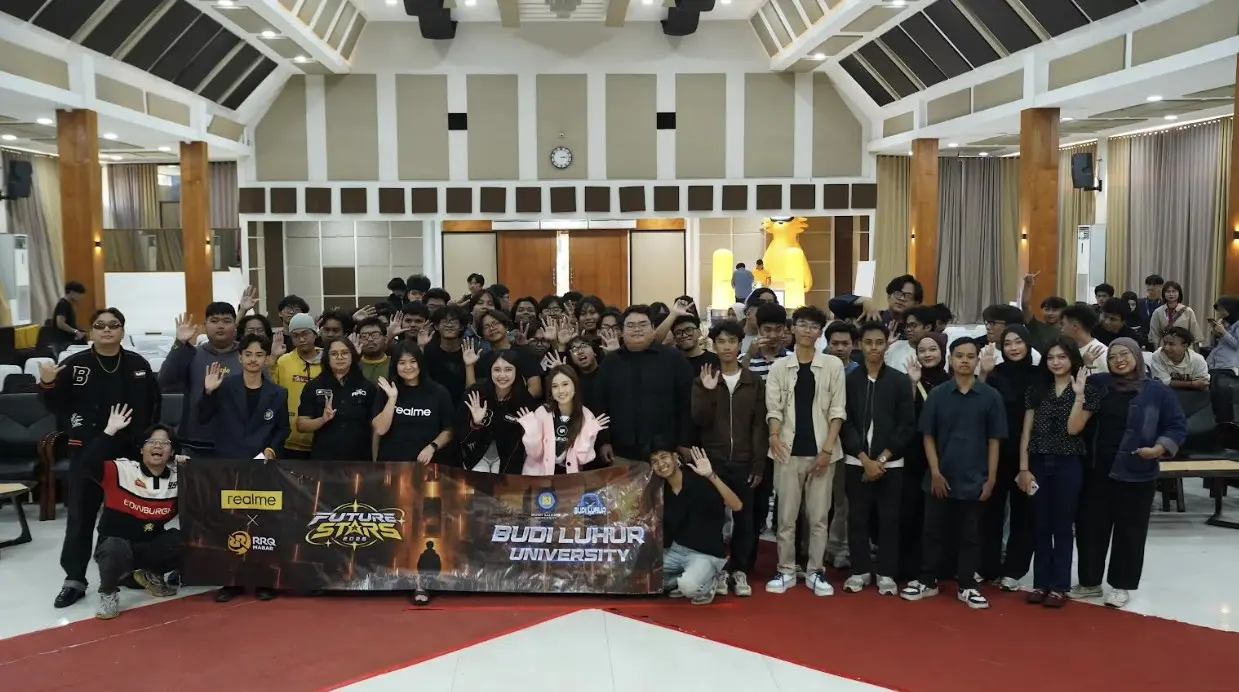 Khusus Mahasiswa, RRQ bersama realme Menghadirkan Program untuk Berkarier di Esports 1 future stars 2026 ubl