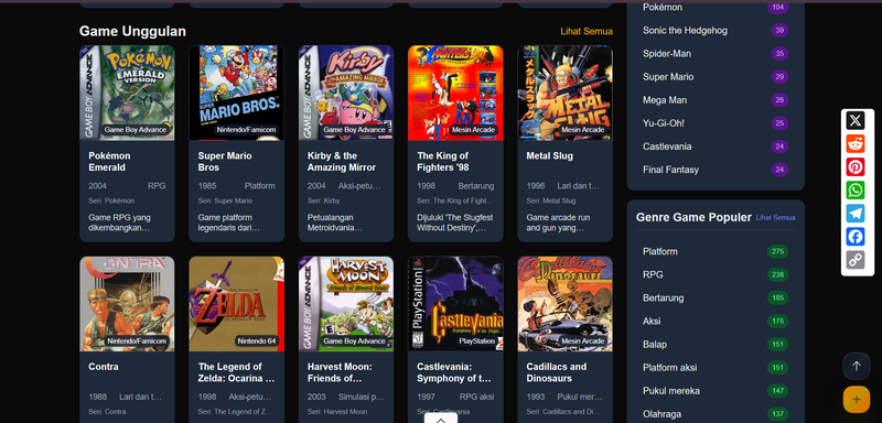 Classic Game Zone: Platform Game Klasik Online untuk Menikmati Nostalgia dan Hiburan Retro di Era Digital 13 Alasan Classic Game Zone Menjadi Pilihan Penggemar Game Retro