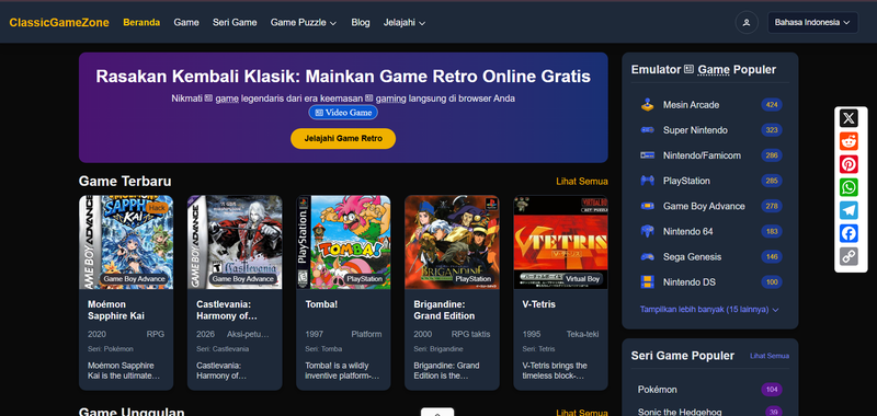 Classic Game Zone: Platform Game Klasik Online untuk Menikmati Nostalgia dan Hiburan Retro di Era Digital 12 Classic Game Zone: Platform Game Klasik Online untuk Menikmati Nostalgia dan Hiburan Retro di Era Digital